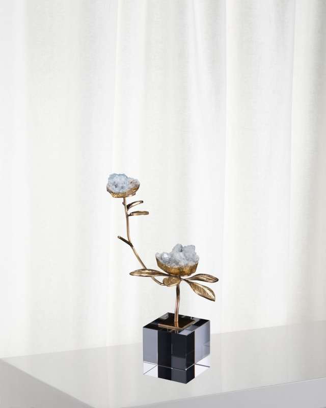 Double Celestite Bloom